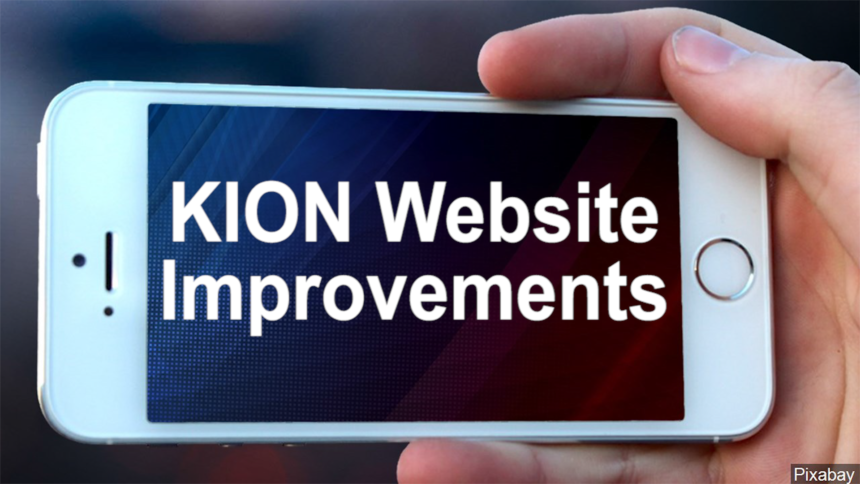 kion website improvements graphic