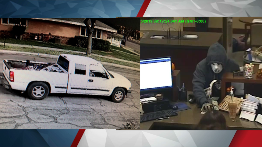 paso robles robbery truck and suspect