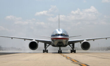 An American Airlines passenger plane bound for London turned around mid-flight due to a mask-related disruption on Wednesday.